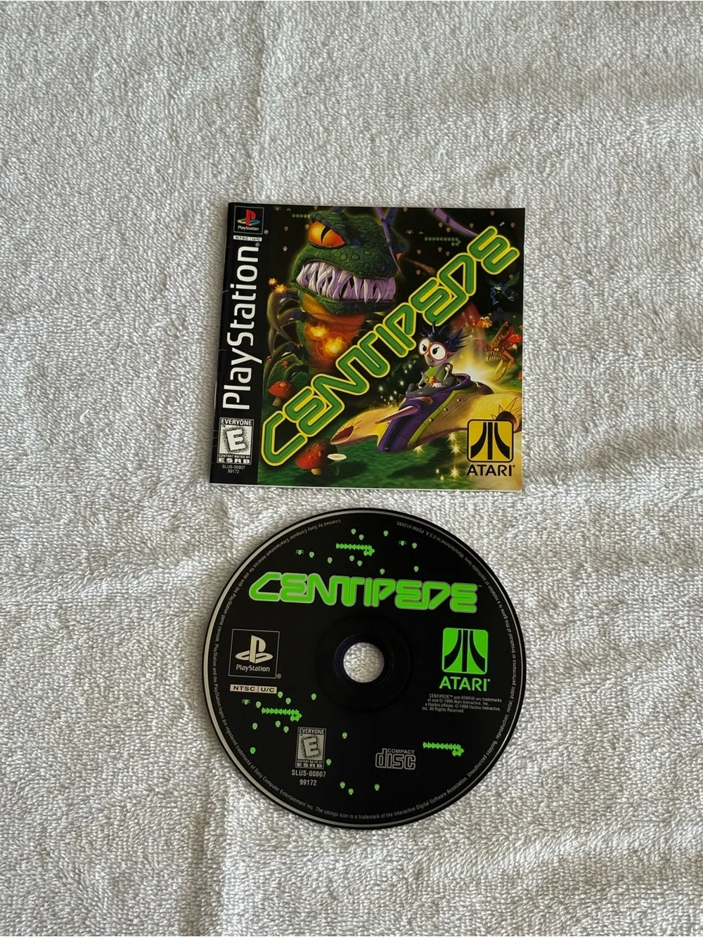 Sony PlayStation 1 Centipede game